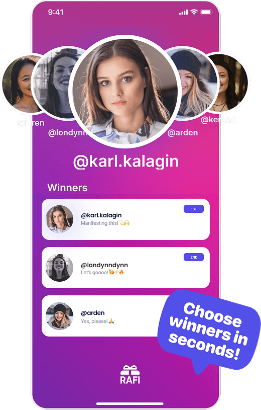 Rafi App Interface